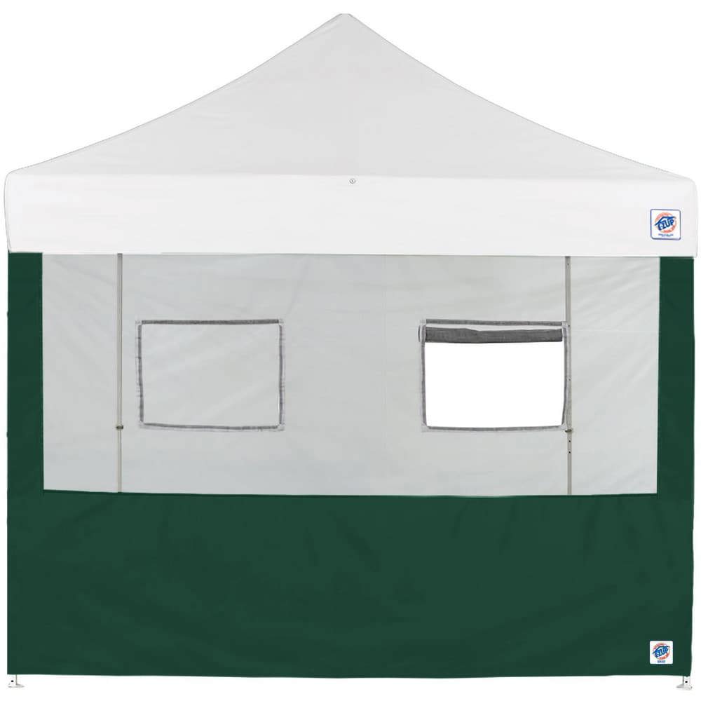 Temporary Structure Parts & Accessories; Product Type: Sidewall ; Material: Polyester ; For Use With: Eclipse ; Color: Forest Green ; Includes: (1) 8' Food Booth Sidewall w/ 2 Serving Windows (Forest Green) ; UNSPSC Code: 95141700