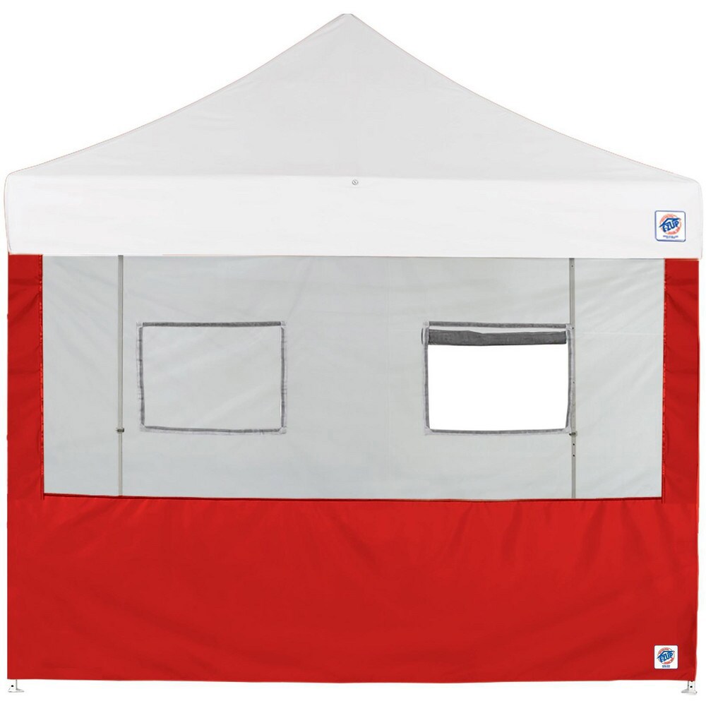 Temporary Structure Parts & Accessories; Product Type: Sidewall ; Material: Polyester ; For Use With: Eclipse ; Color: Royal Blue ; Includes: (1) 8' Food Booth Sidewall w/ 2 Serving Windows (Royal Blue) ; UNSPSC Code: 95141700