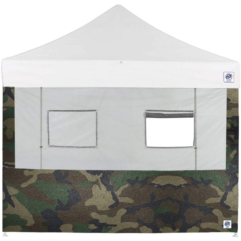 Temporary Structure Parts & Accessories; Product Type: Sidewall ; Material: Polyester ; For Use With: Eclipse ; Color: Woodland Camo ; Includes: (1) 8' Food Booth Sidewall w/ 2 Serving Windows (Woodland Camo) ; UNSPSC Code: 95141700