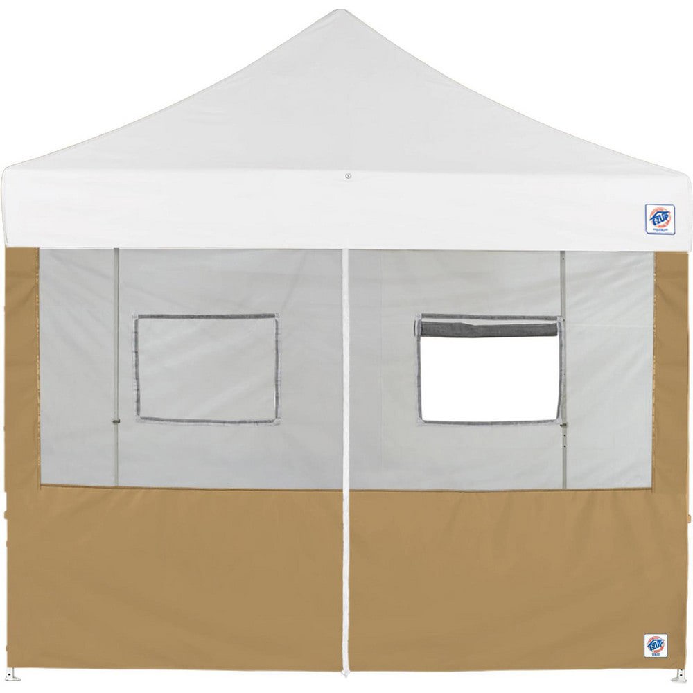 Temporary Structure Parts & Accessories; Product Type: Sidewall ; Material: Polyester ; For Use With: Eclipse, Endeavor, Enterprise, Express, Vantage, Pyramid ; Color: Coyote Brown ; Includes: (1) 10' Mid-Zip Food Booth Sidewall (Coyote Brown)