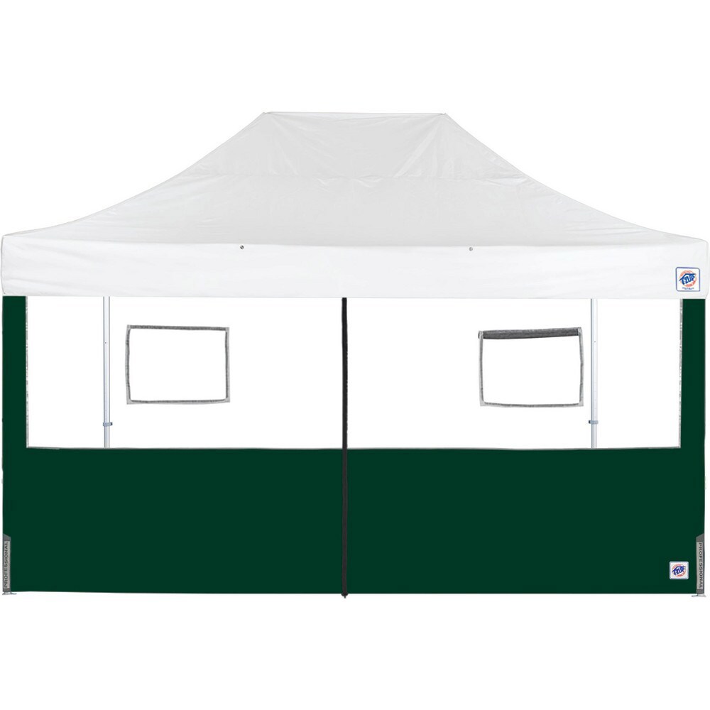 Temporary Structure Parts & Accessories; Product Type: Sidewall ; Material: Polyester ; For Use With: Eclipse ; Color: Forest Green ; Includes: (1) 15' Mid-Zip Food Booth Sidewall (Forest Green) ; UNSPSC Code: 95141700