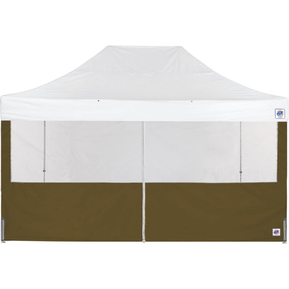 Temporary Structure Parts & Accessories; Product Type: Sidewall ; Material: Polyester ; For Use With: Eclipse ; Color: OD Green ; Includes: (1) 15' Mid-Zip Food Booth Sidewall (OD Green) ; UNSPSC Code: 95141700