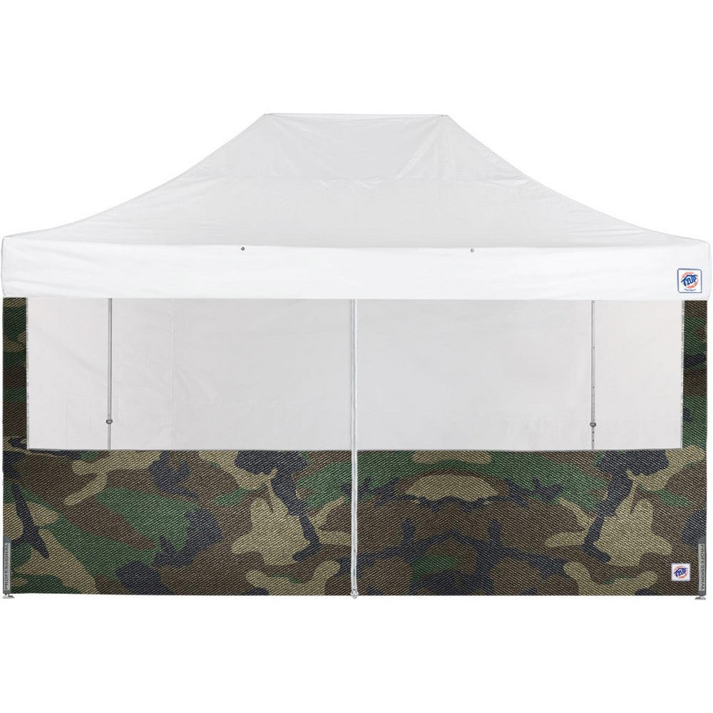 Temporary Structure Parts & Accessories; Product Type: Sidewall ; Material: Polyester ; For Use With: Eclipse ; Color: Woodland Camo ; Includes: (1) 15' Mid-Zip Food Booth Sidewall (Woodland Camo) ; UNSPSC Code: 95141700