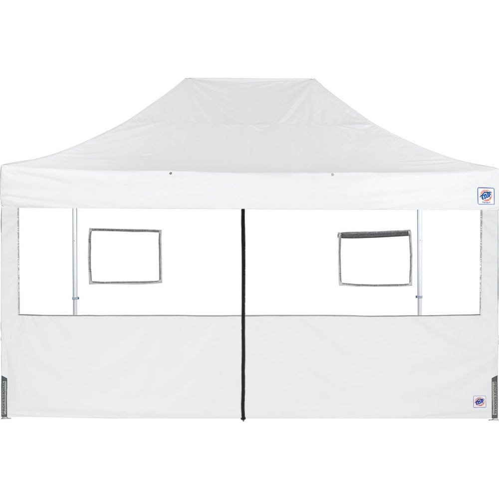 Temporary Structure Parts & Accessories; Product Type: Sidewall ; Material: Polyester ; For Use With: Eclipse ; Color: White ; Includes: (1) 15' Mid-Zip Food Booth Sidewall (White) ; UNSPSC Code: 95141700