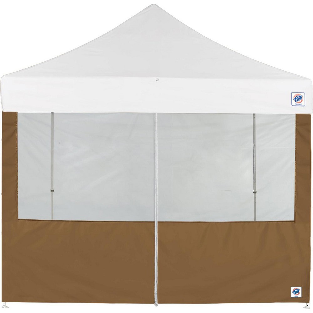 Temporary Structure Parts & Accessories; Product Type: Sidewall ; Material: Polyester ; For Use With: Eclipse ; Color: Coyote Brown ; Includes: (1) 8' Mid-Zip Food Booth Sidewall (Coyote Brown) ; UNSPSC Code: 95141700