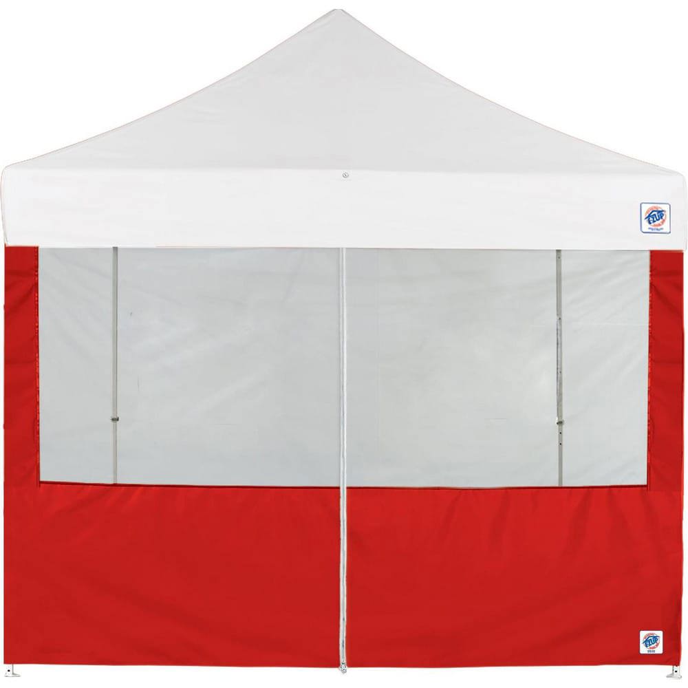 Temporary Structure Parts & Accessories; Product Type: Sidewall ; Material: Polyester ; For Use With: Eclipse ; Color: Red ; Includes: (1) 8' Mid-Zip Food Booth Sidewall (Red) ; UNSPSC Code: 95141700