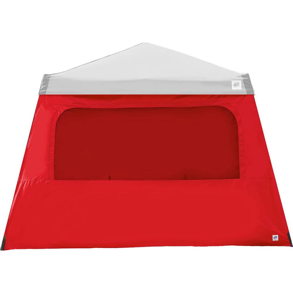 Temporary Structure Parts & Accessories; Product Type: Sidewall ; Material: Polyester ; For Use With: Dome, Vista ; Color: Red ; Includes: (1) 10' Angled Leg Sidewall with Mesh Window (Red)