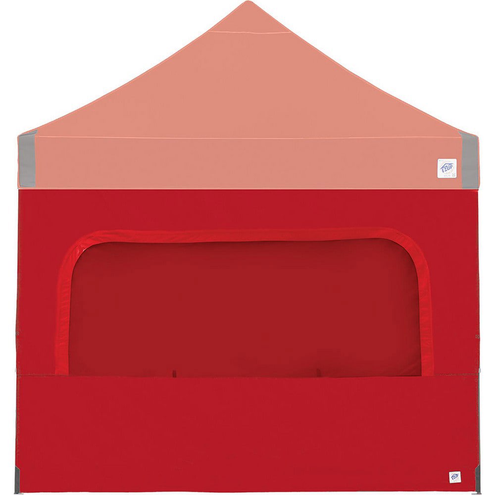Temporary Structure Parts & Accessories; Product Type: Sidewall ; Material: Polyester ; For Use With: Eclipse, Enterprise, Vantage, Pyramid, ES100, Ambassador, Envoy, Patriot ; Color: Red ; Includes: (1) 10' Sidewall w/ Mesh Window (Red)