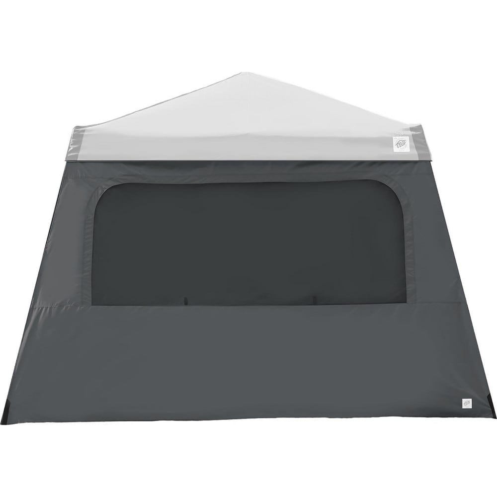 Temporary Structure Parts & Accessories; Product Type: Sidewall ; Material: Polyester ; For Use With: Dome, Vista ; Color: Steel Gray ; Includes: (1) 10' Angled Leg Sidewall with Mesh Window (Steel Gray)