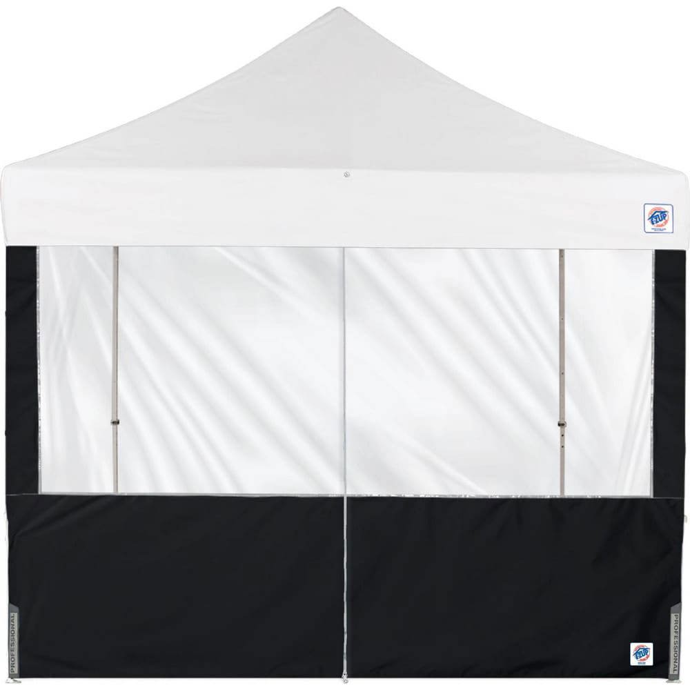 Temporary Structure Parts & Accessories; Product Type: Sidewall ; Material: Polyester ; For Use With: Eclipse, Endeavor, Enterprise, Express, Vantage, Pyramid ; Color: Black ; Includes: (1) 10' Mid-Zip Panorama Sidewall (Black) ; UNSPSC Code: 95141700