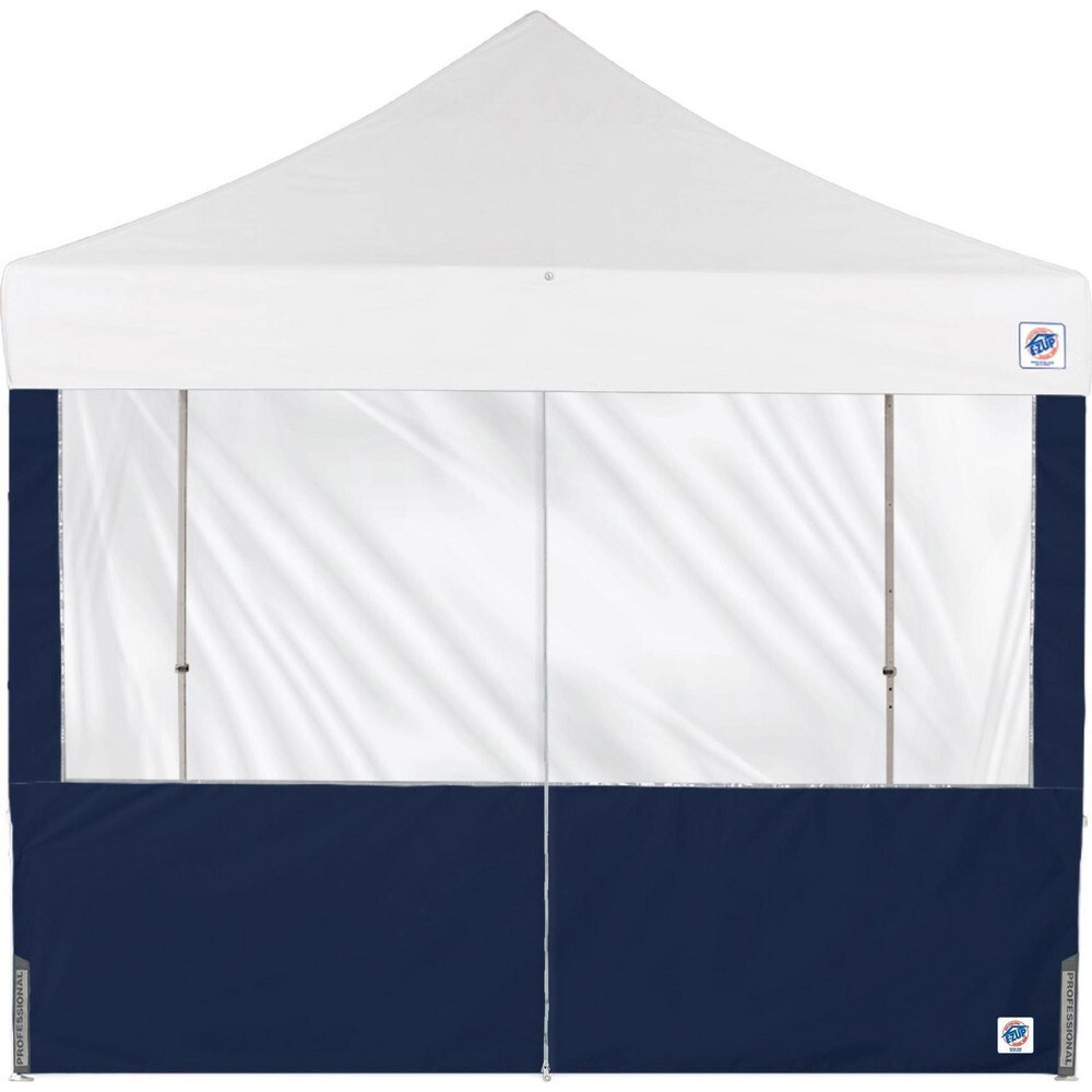 Temporary Structure Parts & Accessories; Product Type: Sidewall ; Material: Polyester ; For Use With: Eclipse, Endeavor, Enterprise, Express, Vantage, Pyramid ; Color: Navy Blue ; Includes: (1) 10' Mid-Zip Panorama Sidewall (Navy Blue)