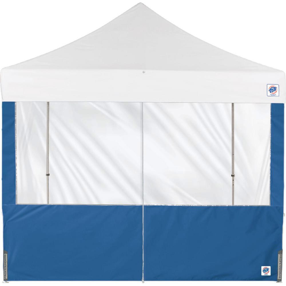 Temporary Structure Parts & Accessories; Product Type: Sidewall ; Material: Polyester ; For Use With: Eclipse, Endeavor, Enterprise, Express, Vantage, Pyramid ; Color: Royal Blue ; Includes: (1) 10' Mid-Zip Panorama Sidewall (Royal Blue)