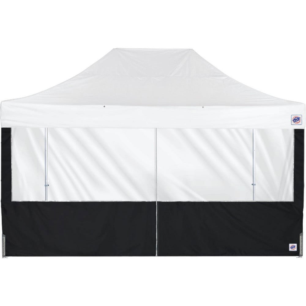 Temporary Structure Parts & Accessories; Product Type: Sidewall ; Material: Polyester ; For Use With: Eclipse ; Color: Black ; Includes: (1) 15' Mid-Zip Panorama Sidewall (Black) ; UNSPSC Code: 95141700