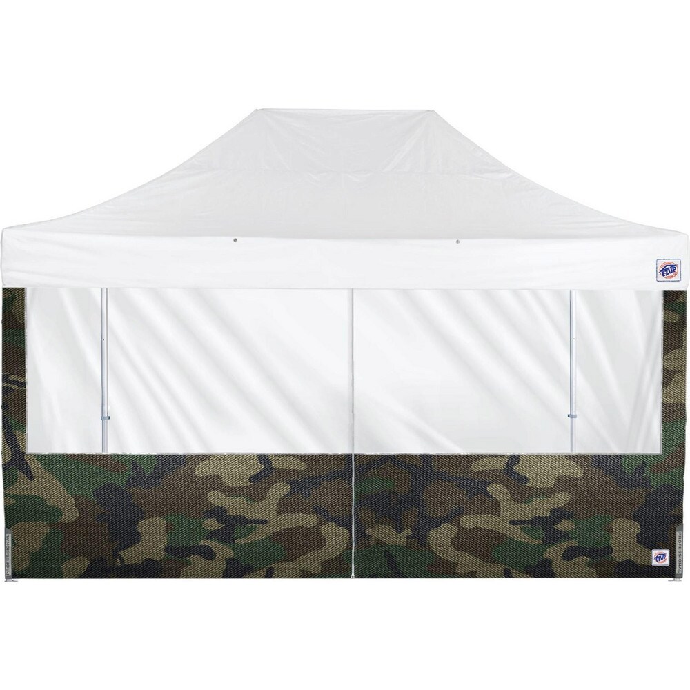 Temporary Structure Parts & Accessories; Product Type: Sidewall ; Material: Polyester ; For Use With: Eclipse ; Color: Woodland Camo ; Includes: (1) 15' Mid-Zip Panorama Sidewall (Woodland Camo) ; UNSPSC Code: 95141700