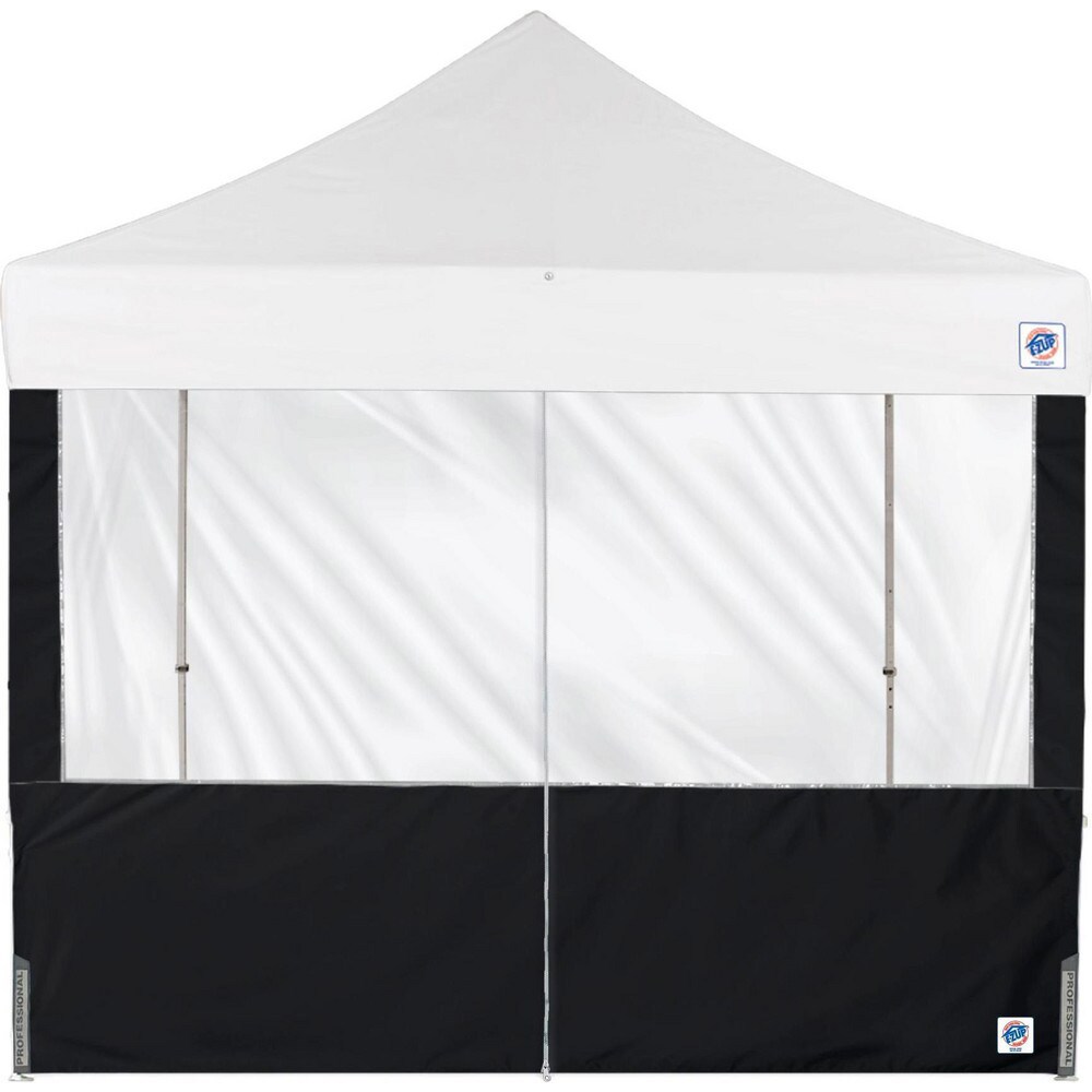Temporary Structure Parts & Accessories; Product Type: Sidewall ; Material: Polyester ; For Use With: Eclipse ; Color: Black ; Includes: (1) 8' Mid-Zip Panorama Sidewall (Black) ; UNSPSC Code: 95141700