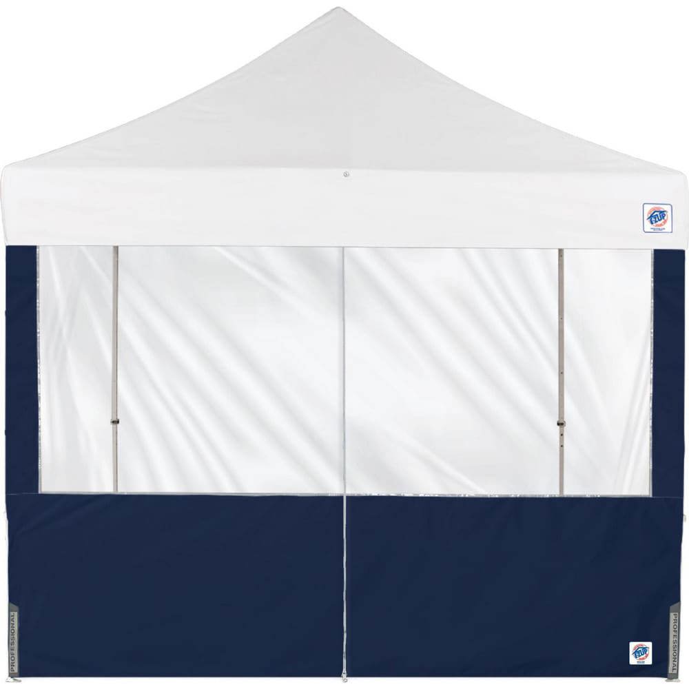 Temporary Structure Parts & Accessories; Product Type: Sidewall ; Material: Polyester ; For Use With: Eclipse ; Color: Navy Blue ; Includes: (1) 8' Mid-Zip Panorama Sidewall (Navy Blue) ; UNSPSC Code: 95141700