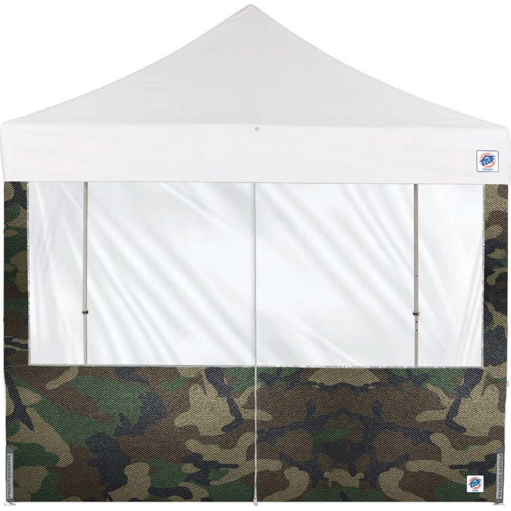 Temporary Structure Parts & Accessories; Product Type: Sidewall ; Material: Polyester ; For Use With: Eclipse ; Color: Woodland Camo ; Includes: (1) 8' Mid-Zip Panorama Sidewall (Woodland Camo) ; UNSPSC Code: 95141700