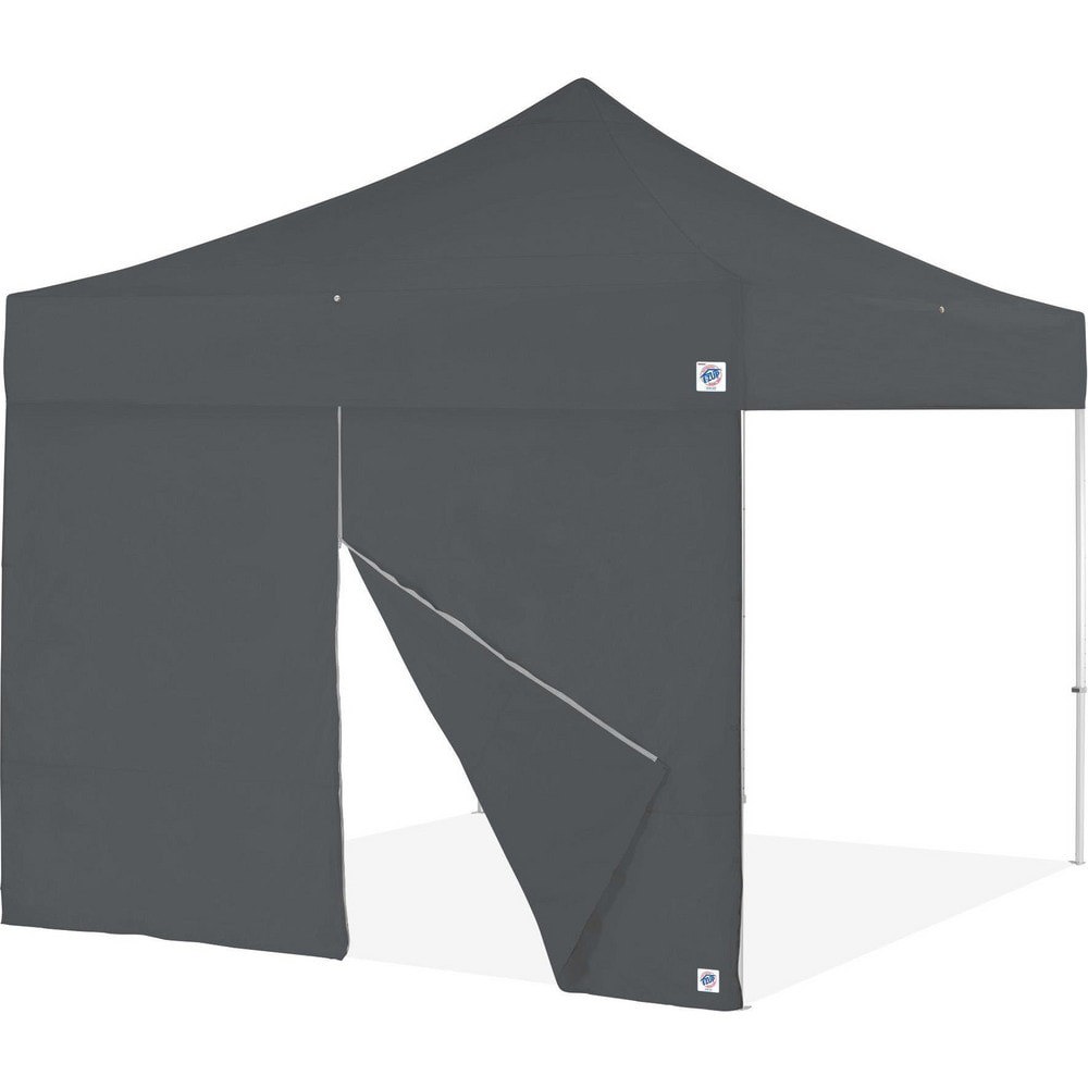 Temporary Structure Parts & Accessories; Product Type: Sidewall ; Material: Polyester ; For Use With: Endeavor ; Color: Steel Gray ; Includes: (1) 13' Mid-Zip Food Booth Sidewall (Steel Gray) ; UNSPSC Code: 95141700