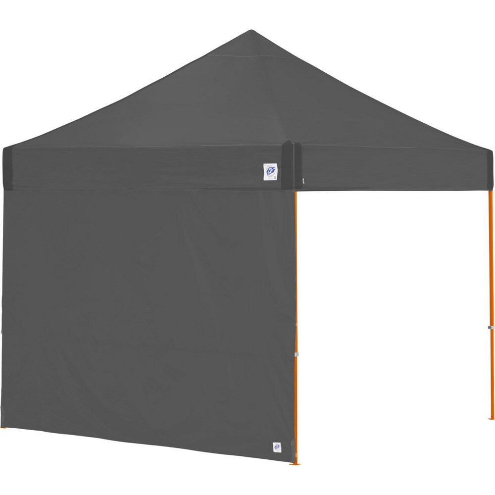 Temporary Structure Parts & Accessories; Product Type: Sidewall ; Material: Polyester ; For Use With: Eclipse, Enterprise, Vantage, Pyramid, ES100 ; Color: Steel Gray ; Includes: (1) 10' Straight Leg Sidewall (Steel Gray)