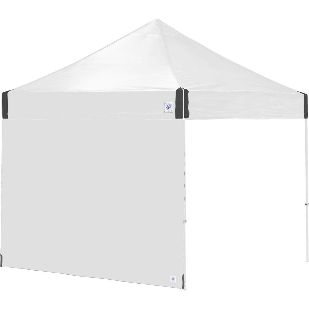 Temporary Structure Parts & Accessories; Product Type: Sidewall ; Material: Polyester ; For Use With: Eclipse, Enterprise, Vantage, Pyramid, ES100 ; Color: White ; Includes: (1) 10' Straight Leg Sidewall (White)