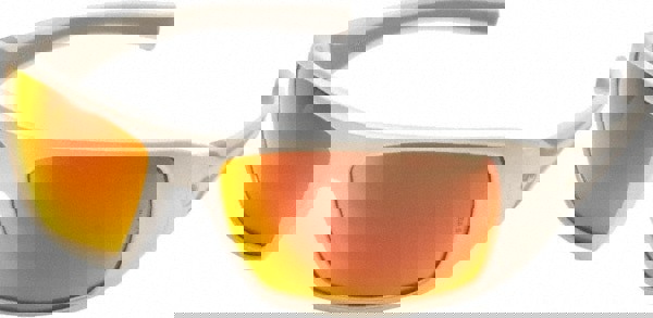 Safety Glass: Scratch-Resistant, Polycarbonate, Sky Red Mirror Lenses, Full-Framed, UV Protection