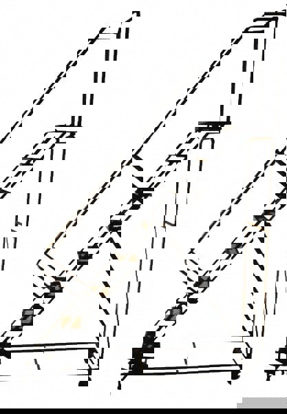 Steel Rolling Ladder: 6 Step