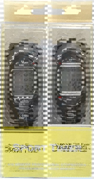 Large Display with 16 Memory Stop Watch