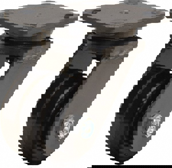 Swivel Top Plate Caster: Phenolic, 3-1/4