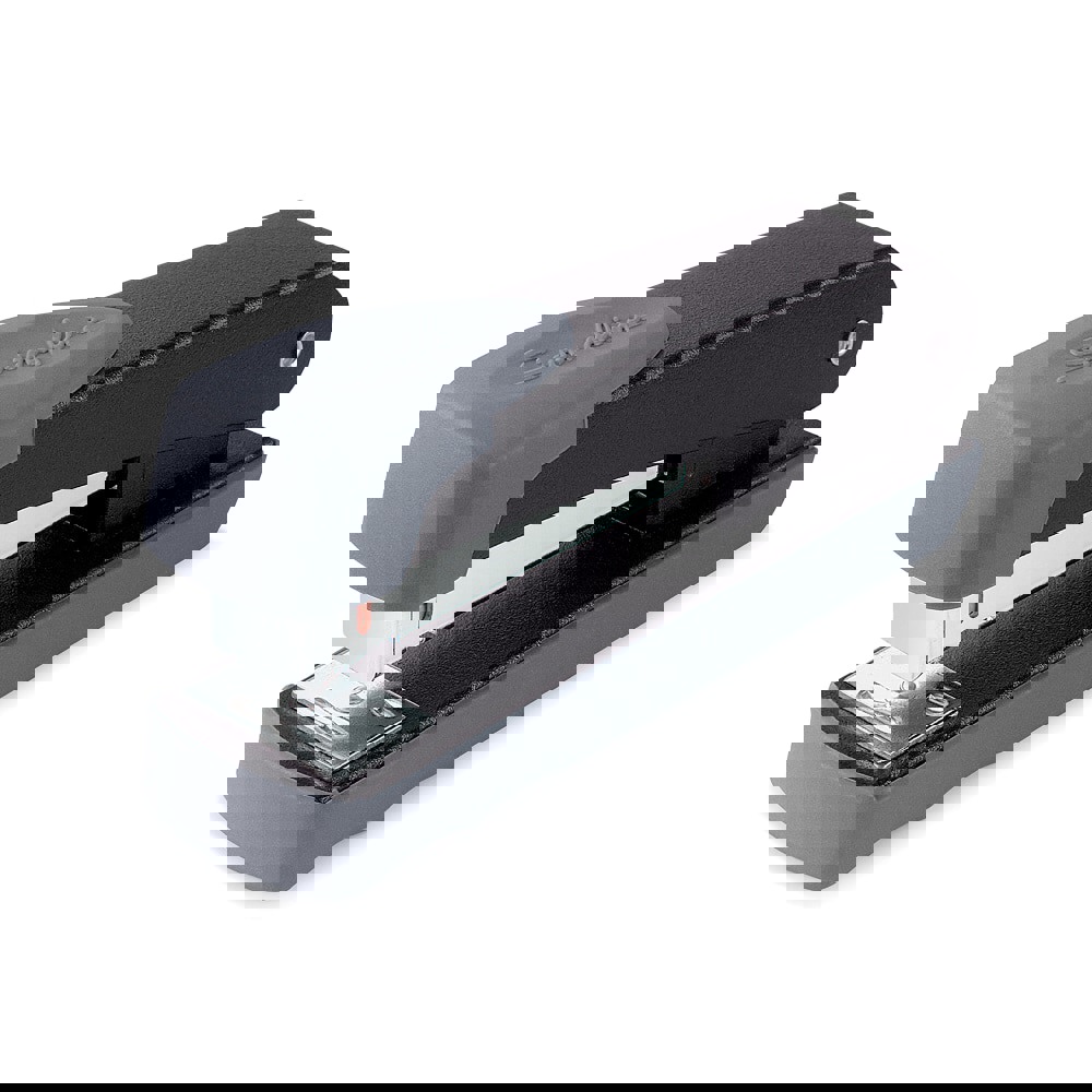 STAPLER,DSK,HALF STRIP,BK