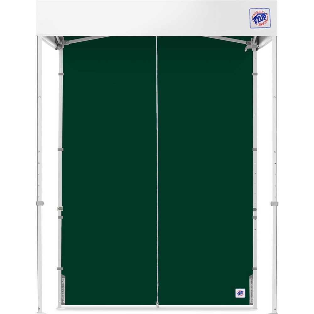 Temporary Structure Parts & Accessories; Product Type: Sidewall ; Material: Polyester ; For Use With: Eclipse ; Color: Forest Green ; Includes: (1) 5' Mid-Zip Sidewall (Forest Green) ; UNSPSC Code: 95141700