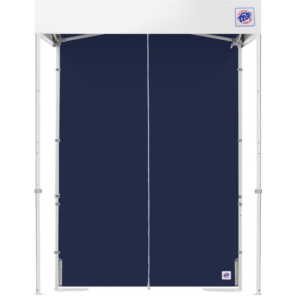 Temporary Structure Parts & Accessories; Product Type: Sidewall ; Material: Polyester ; For Use With: Eclipse ; Color: Navy Blue ; Includes: (1) 5' Mid-Zip Sidewall (Navy Blue) ; UNSPSC Code: 95141700