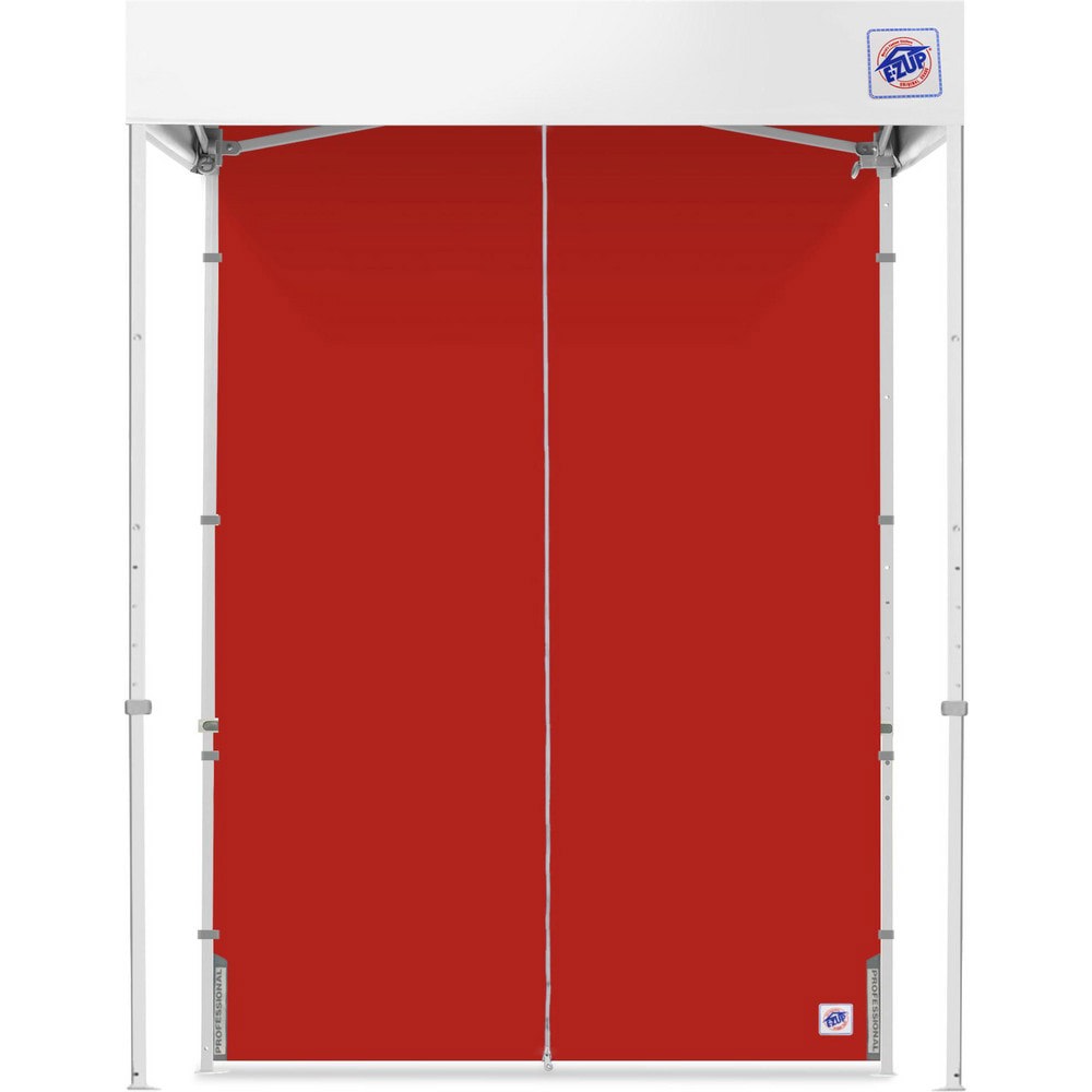 Temporary Structure Parts & Accessories; Product Type: Sidewall ; Material: Polyester ; For Use With: Eclipse ; Color: Red ; Includes: (1) 5' Mid-Zip Sidewall (Red) ; UNSPSC Code: 95141700