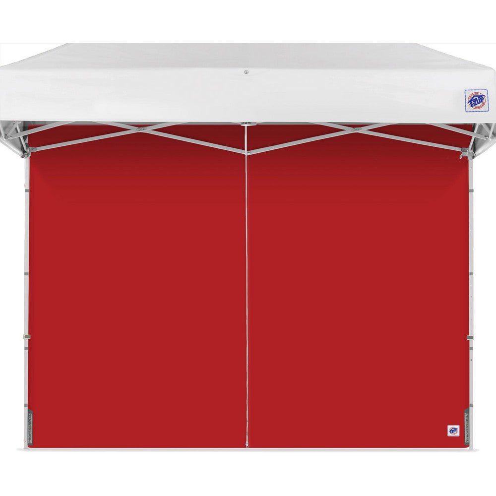 Temporary Structure Parts & Accessories; Product Type: Sidewall ; Material: Polyester ; For Use With: Eclipse, Endeavor, Enterprise, Express, Vantage, Pyramid, ES100 ; Color: Red ; Includes: (1) 10' Mid-Zip Sidewall (Red); FXT Truss Clips