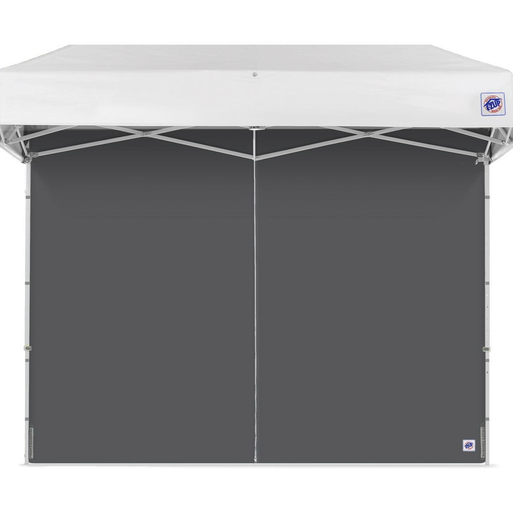 Temporary Structure Parts & Accessories; Product Type: Sidewall ; Material: Polyester ; For Use With: Eclipse, Endeavor, Enterprise, Express, Vantage, Pyramid, ES100 ; Color: Steel Gray ; Includes: (1) 10' Mid-Zip Sidewall (Steel Gray); FXT Truss Clips
