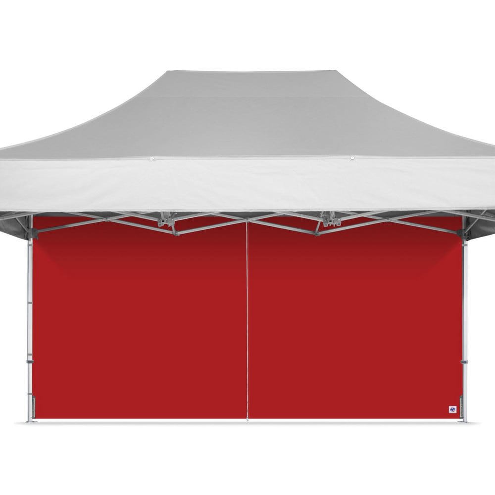 Temporary Structure Parts & Accessories; Product Type: Sidewall ; Material: Polyester ; For Use With: Eclipse ; Color: Red ; Includes: (1) 15' Mid-Zip Sidewall (Red) ; UNSPSC Code: 95141700