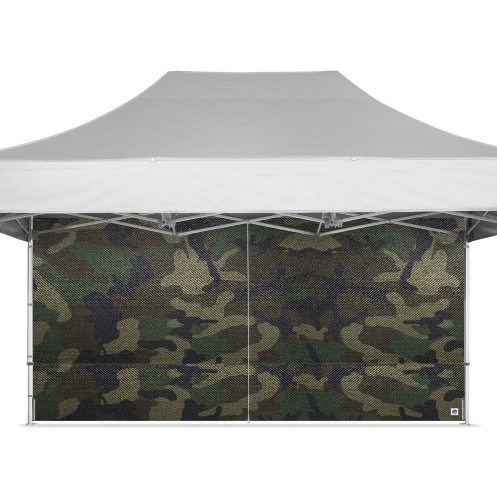 Temporary Structure Parts & Accessories; Product Type: Sidewall ; Material: Polyester ; For Use With: Eclipse ; Color: Woodland Camo ; Includes: (1) 15' Mid-Zip Sidewall (Woodland Camo) ; UNSPSC Code: 95141700