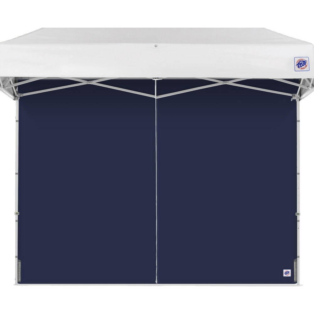 Temporary Structure Parts & Accessories; Product Type: Sidewall ; Material: Polyester ; For Use With: Eclipse ; Color: Navy Blue ; Includes: (1) 8' Mid-Zip Sidewall (Navy Blue) ; UNSPSC Code: 95141700