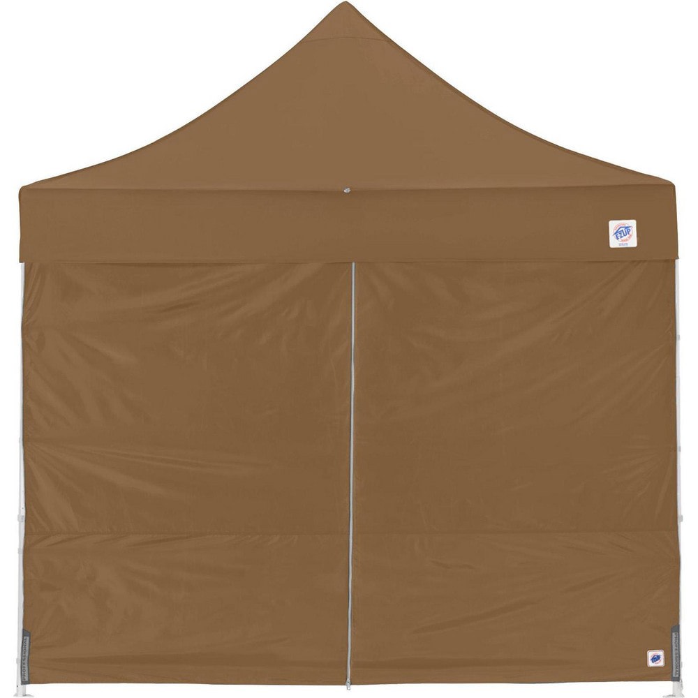 Temporary Structure Parts & Accessories; Product Type: Sidewall ; Material: Polyester ; For Use With: Eclipse, Endeavor, Enterprise, Express, Vantage, Pyramid, ES100 ; Color: Coyote Brown ; Includes: (1) 10' Mid-Zip Sidewall (Coyote Brown)