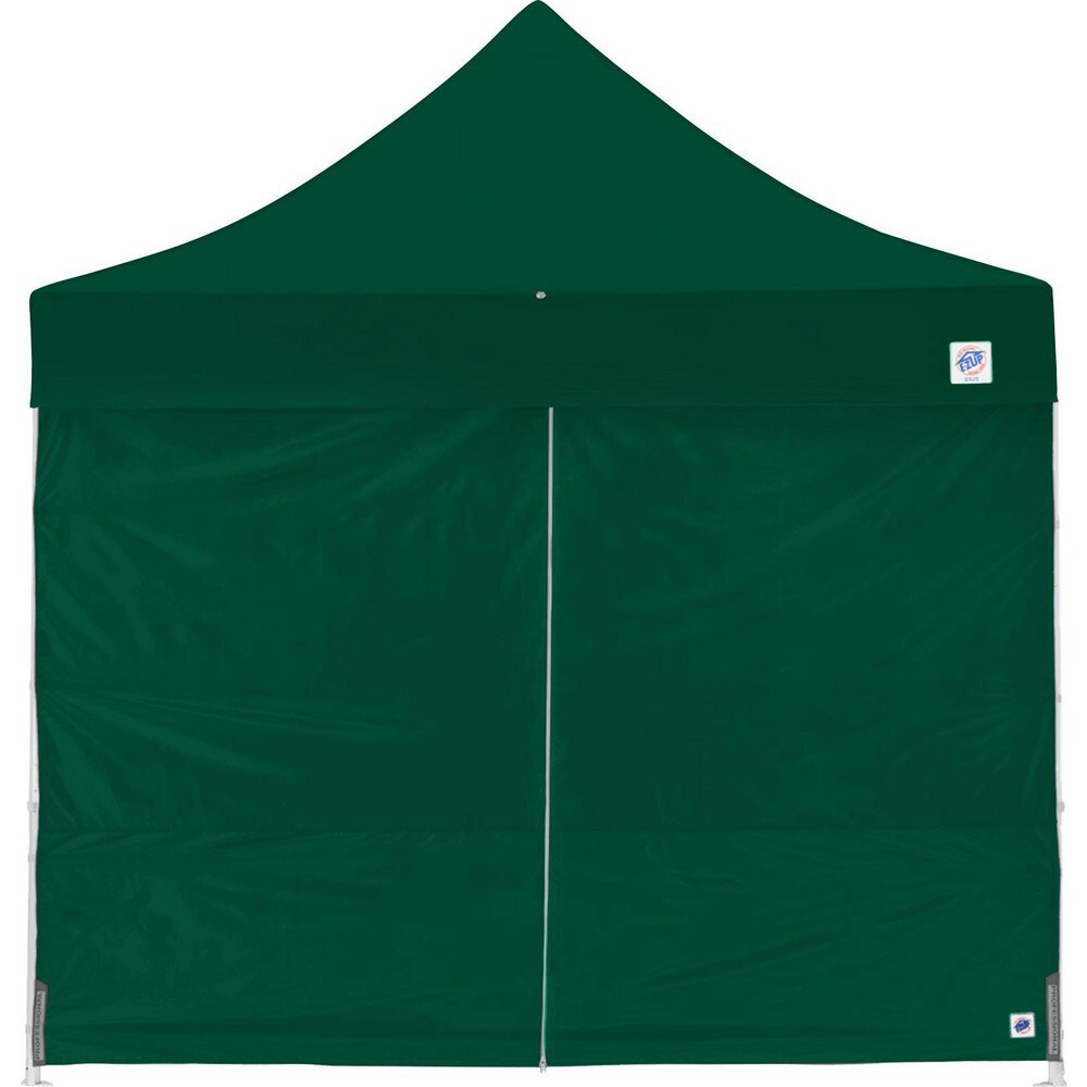 Temporary Structure Parts & Accessories; Product Type: Sidewall ; Material: Polyester ; For Use With: Eclipse, Endeavor, Enterprise, Express, Vantage, Pyramid, ES100 ; Color: Forest Green ; Includes: (1) 10' Mid-Zip Sidewall (Forest Green)