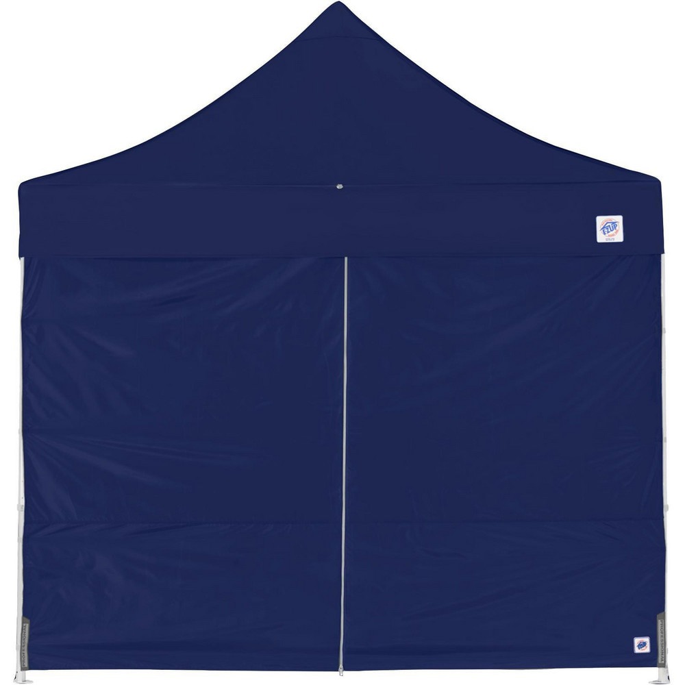 Temporary Structure Parts & Accessories; Product Type: Sidewall ; Material: Polyester ; For Use With: Eclipse, Endeavor, Enterprise, Express, Vantage, Pyramid, ES100 ; Color: Navy Blue ; Includes: (1) 10' Mid-Zip Sidewall (Navy Blue)