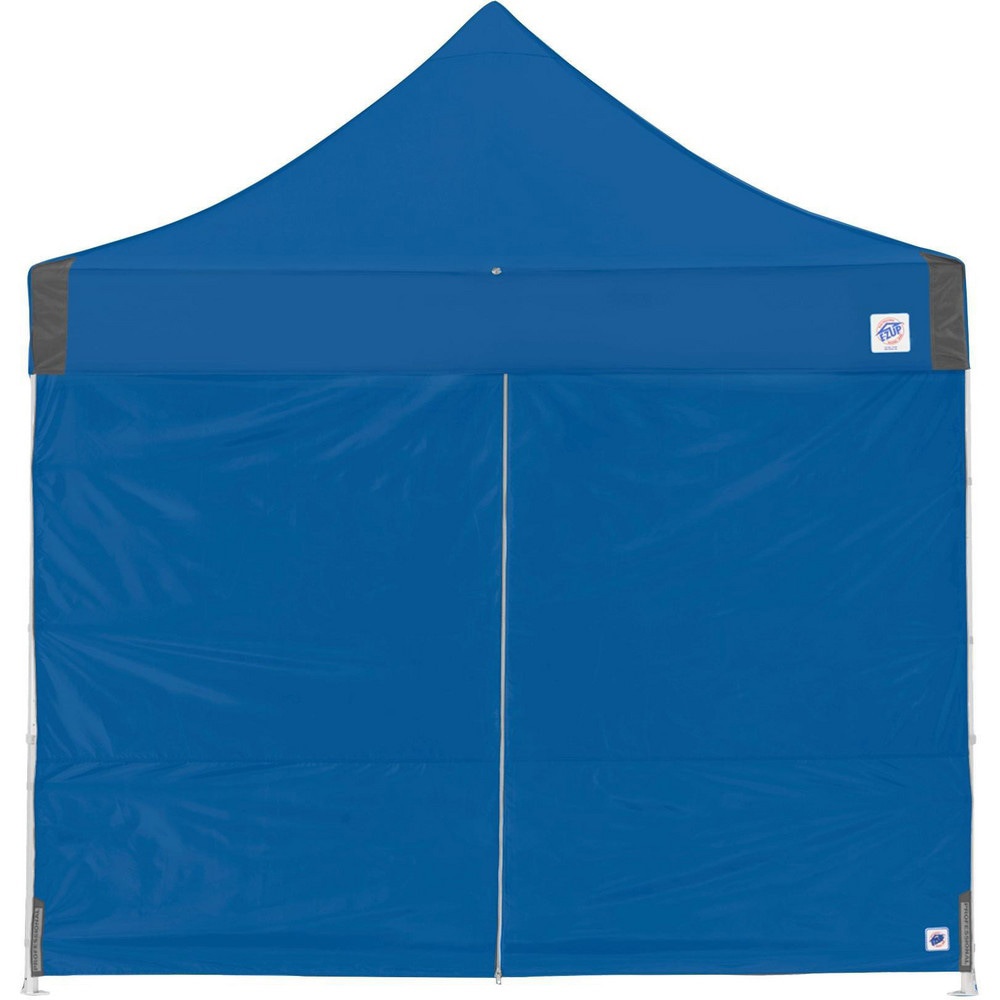 Temporary Structure Parts & Accessories; Product Type: Sidewall ; Material: Polyester ; For Use With: Eclipse, Endeavor, Enterprise, Express, Vantage, Pyramid, ES100 ; Color: Royal Blue ; Includes: (1) 10' Mid-Zip Sidewall (Royal Blue)