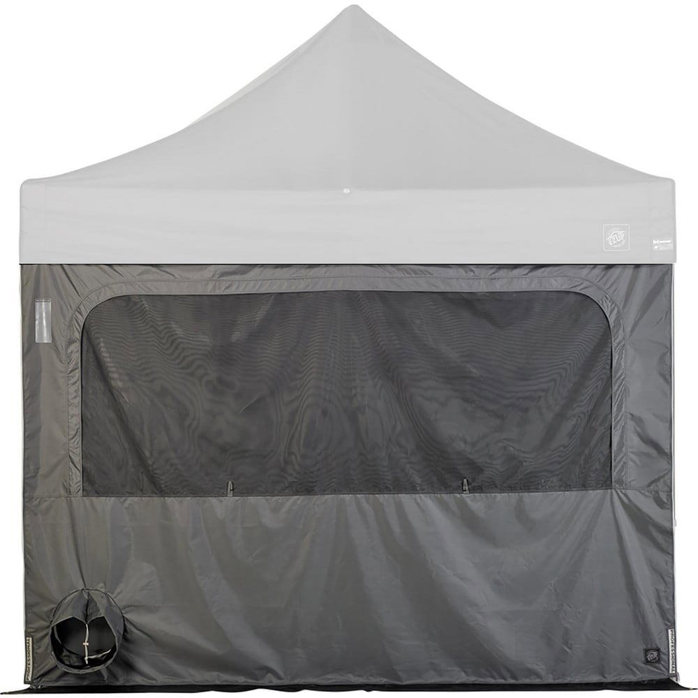 Temporary Structure Parts & Accessories; Product Type: Sidewall ; Material: Polyester ; For Use With: Eclipse, Endeavor ; Color: Steel Gray ; Includes: (1) 10' Professional Utility Sidewall w/Window (Steel Gray)