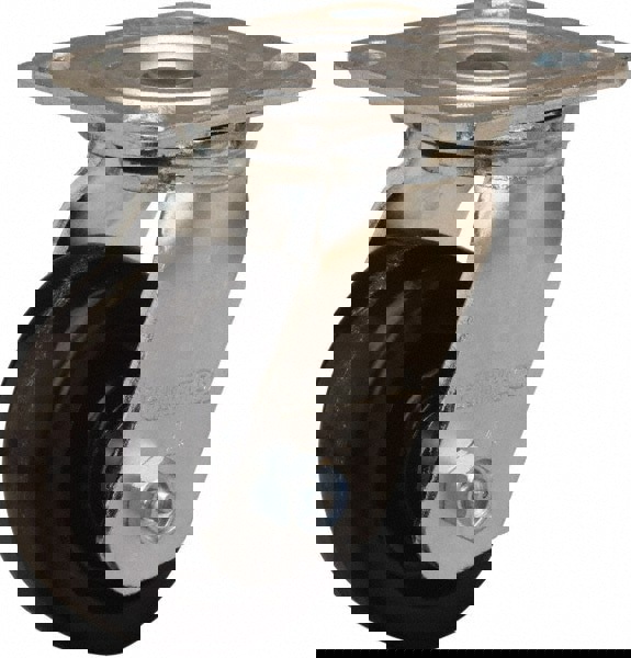 Swivel Top Plate Caster: Phenolic, 4