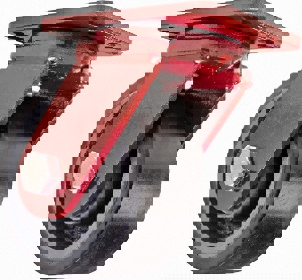 Swivel Top Plate Caster: Polyurethane, 6