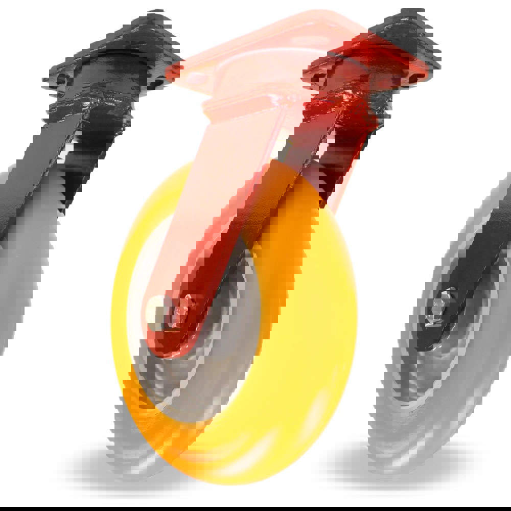 Caster Wheels; Wheel Diameter (Inch): 8 ; Wheel Width (Inch): 2 ; Wheel Material: Polyurethane