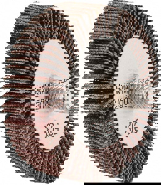 Mounted Flap Wheel: 1-5/8