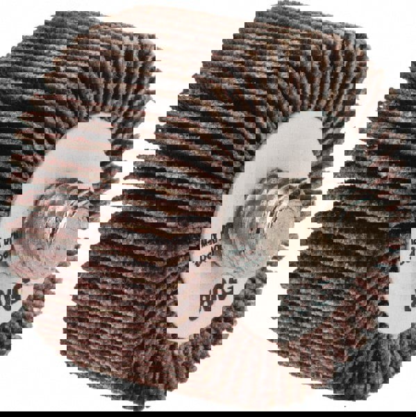 Mounted Flap Wheel: 5/8