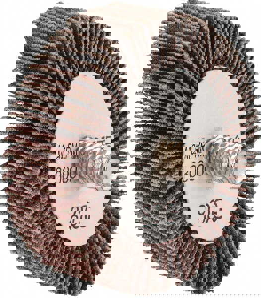 Mounted Flap Wheel: 1-1/2