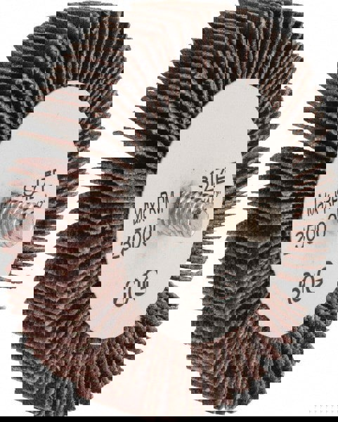 Mounted Flap Wheel: 1/2