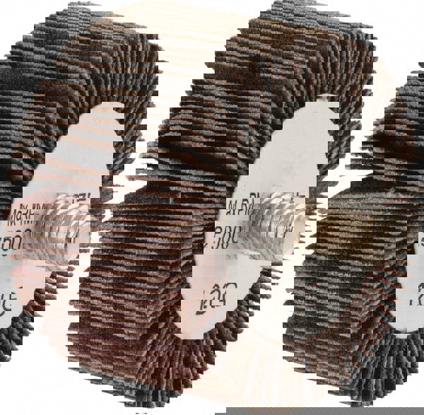 Mounted Flap Wheel: 1-5/8